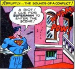 Superman in "Superman's Unlucky Day"