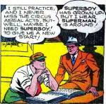 Clark Kent in "That Old Class of Superboy's"