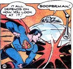Superman in "The Inventions of Hector Thwistle"