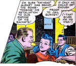 Perry White, Lois Lane and Clark Kent in "The Rarest Secret in the World"