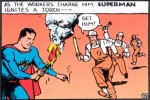 What's a Superman story without a little arson?
