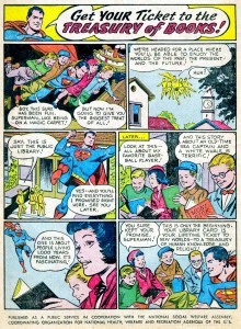 World's Finest Comics #82 public service announcement