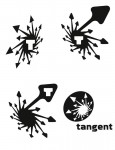 Tangent Comics unused logos 4