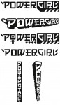 Tangent Wave 2 unused logos: Power Girl