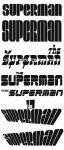 Tangent Wave 2 unused logos: Superman