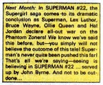 SUPERMAN #22 chatter from ADVENTURES OF SUPERMAN #444